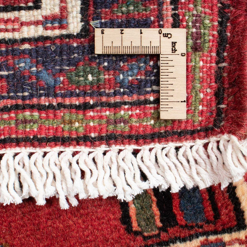 Persisk matta - Nomadic - 98 x 70 cm - mörkröd