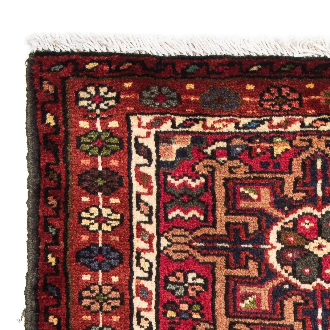 Persisk matta - Nomadic - 105 x 70 cm - mörkröd