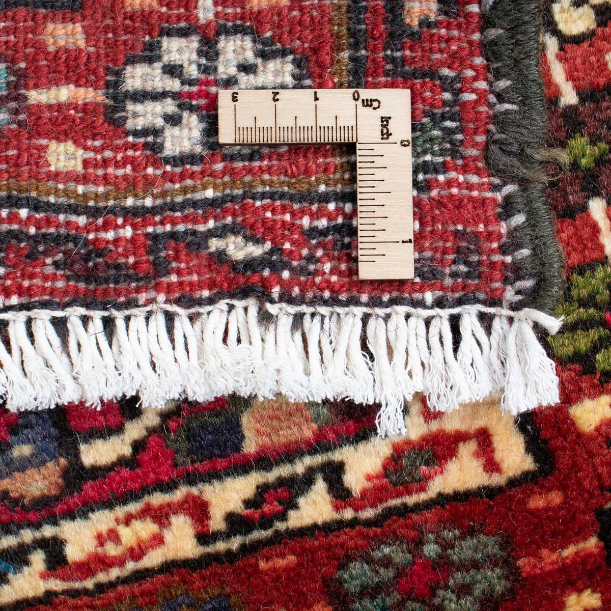 Persisk matta - Nomadic - 105 x 70 cm - mörkröd