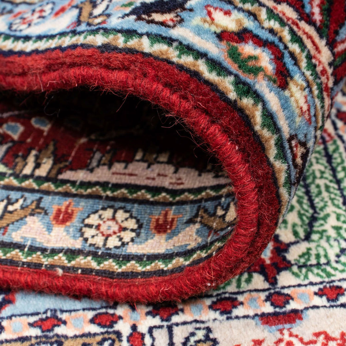 Persisk matta - Classic - 196 x 149 cm - mörkröd