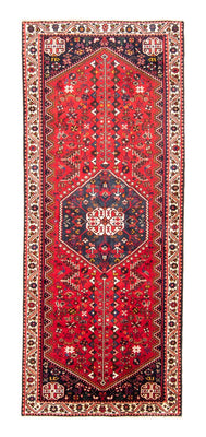 Runner Persisk matta - Nomadic - 276 x 111 cm - mörkröd
