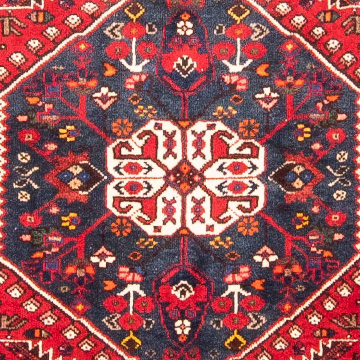 Runner Persisk matta - Nomadic - 276 x 111 cm - mörkröd