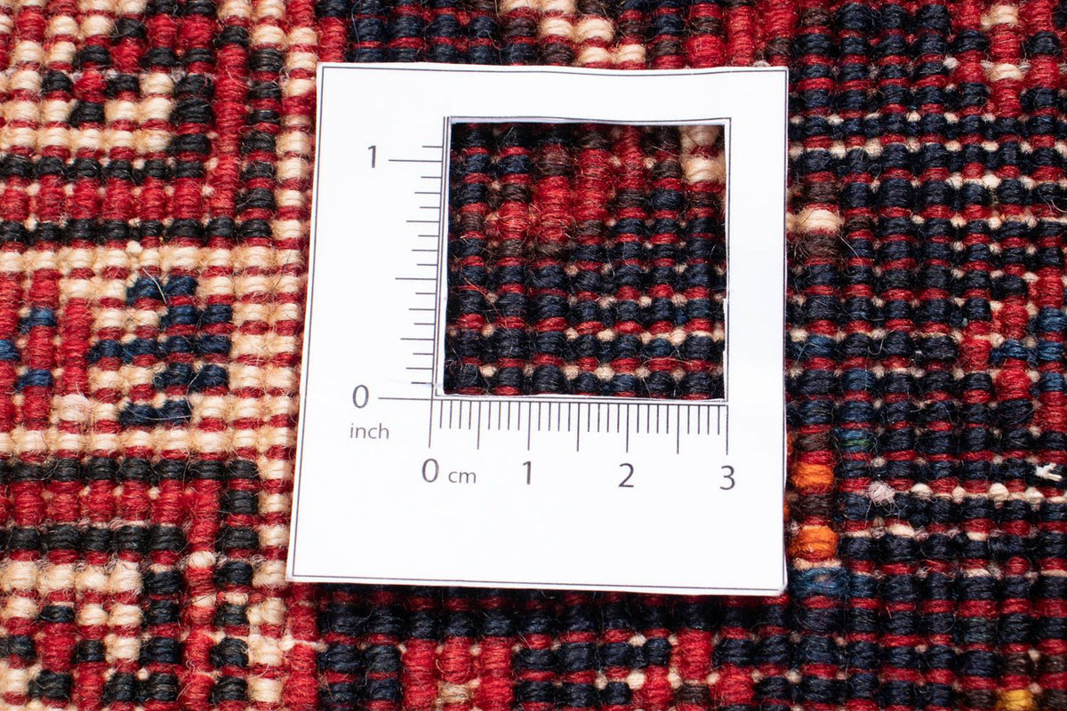 Runner Persisk matta - Nomadic - 276 x 111 cm - mörkröd