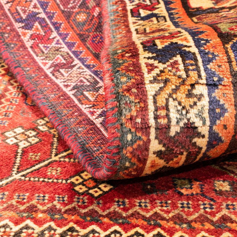 Persisk matta - Nomadic - 153 x 106 cm - mörkröd