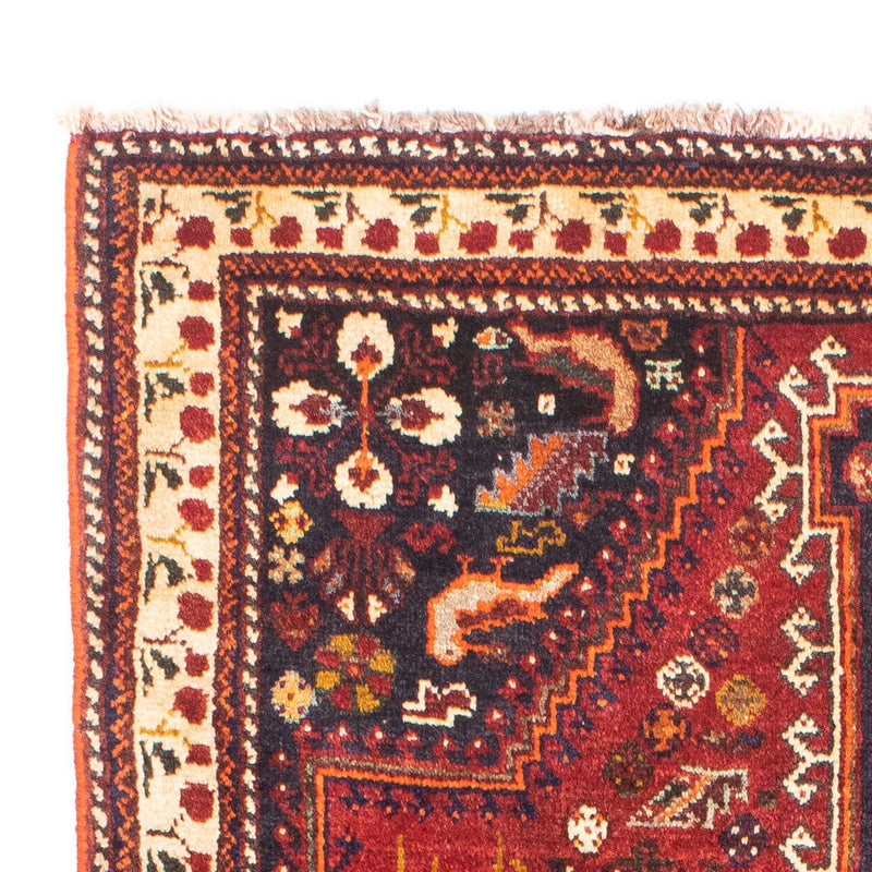 Persisk matta - Nomadic - 165 x 113 cm - mörkröd