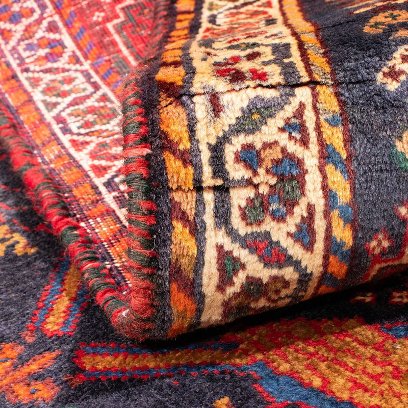 Persisk matta - Nomadic - 156 x 114 cm - mörkröd