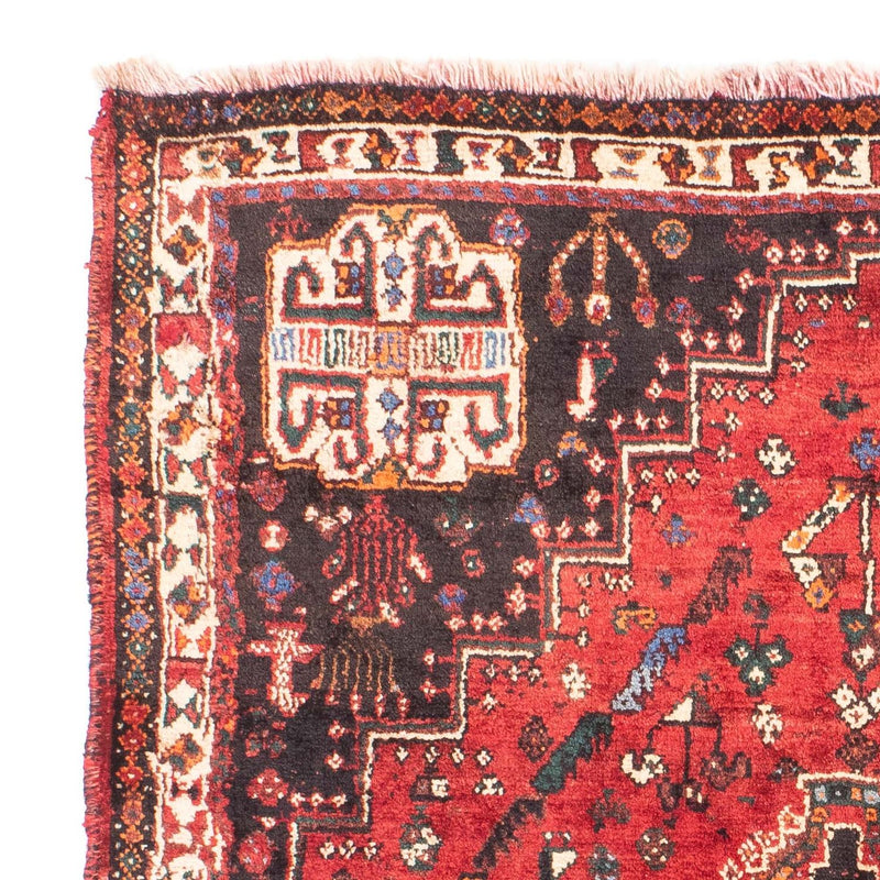 Persisk matta - Nomadic - 162 x 117 cm - mörkröd