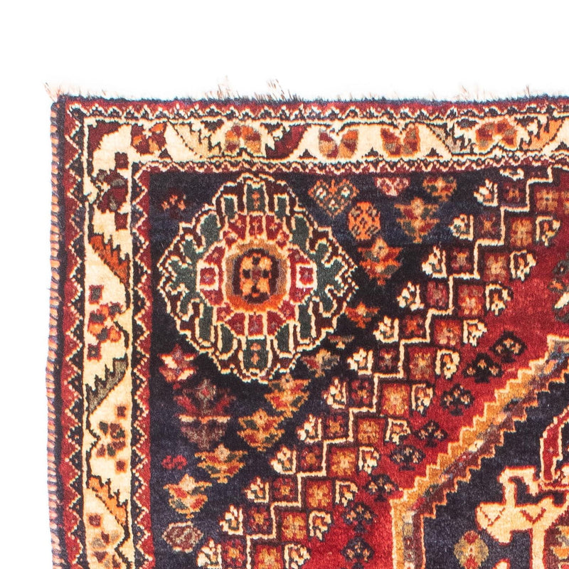 Persisk matta - Nomadic - 187 x 110 cm - mörkröd