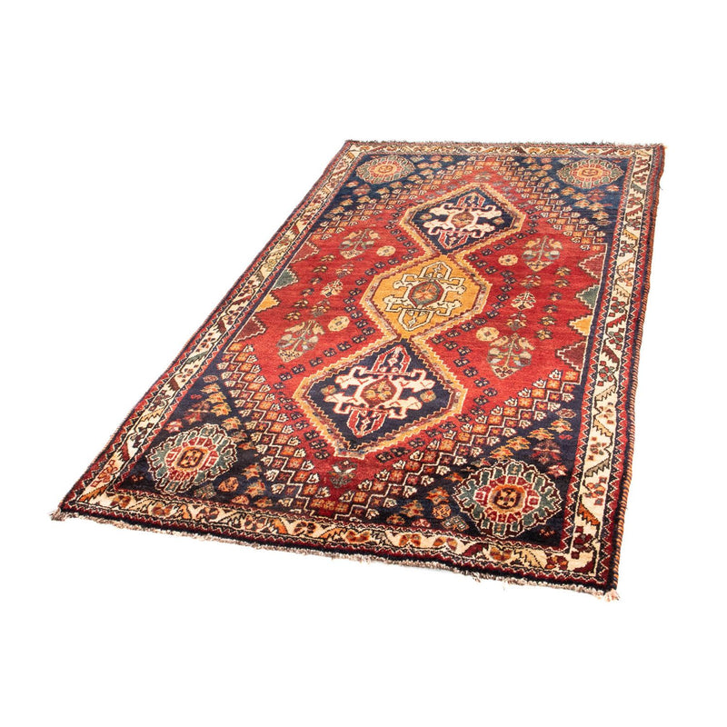 Persisk matta - Nomadic - 187 x 110 cm - mörkröd