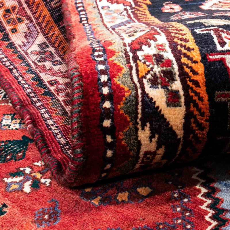 Persisk matta - Nomadic - 255 x 170 cm - mörkröd