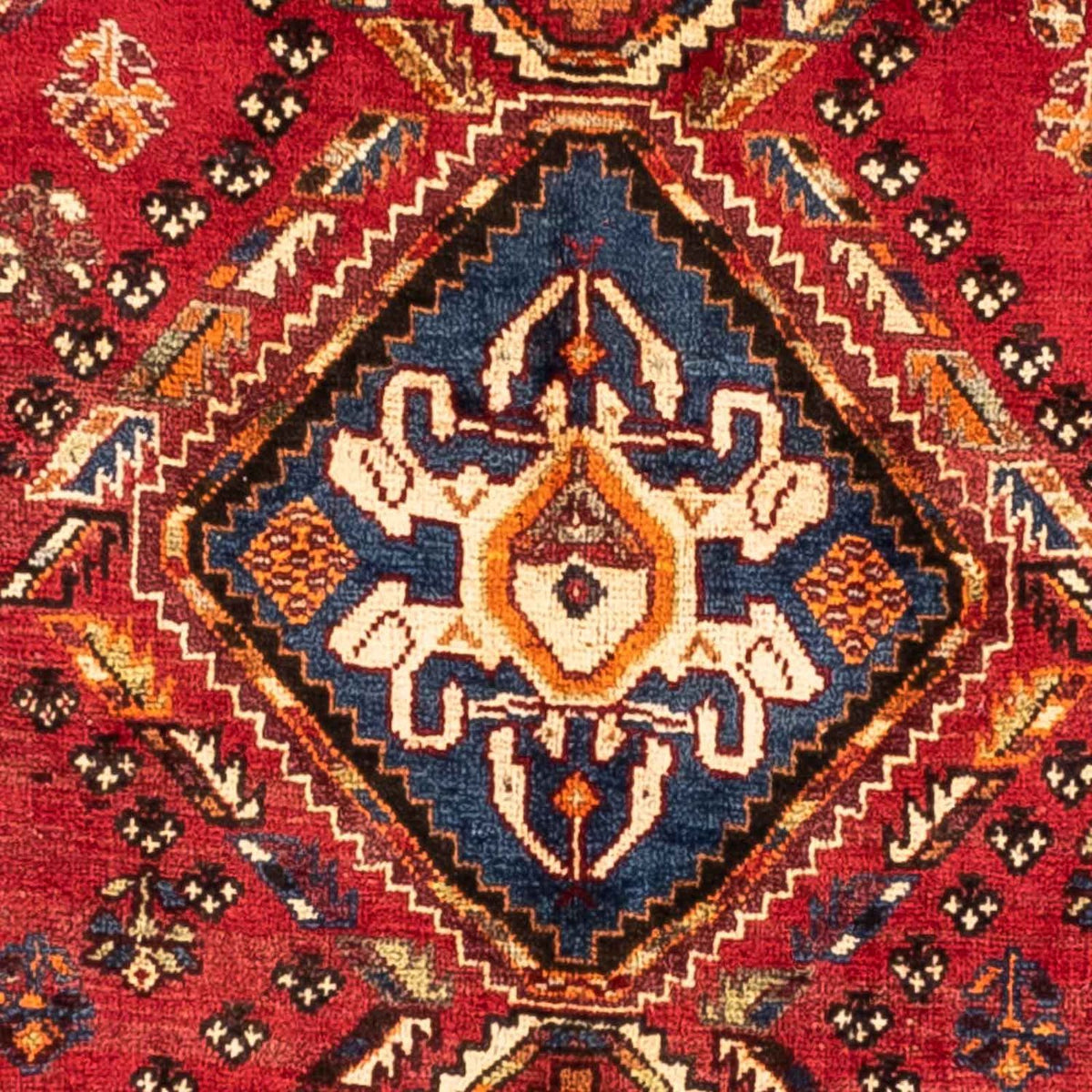 Persisk matta - Nomadic - 282 x 165 cm - mörkröd