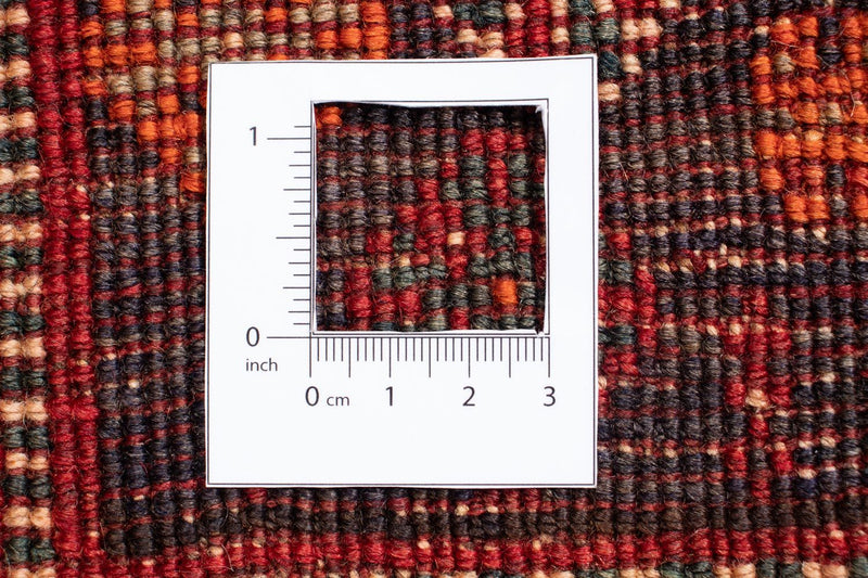 Persisk matta - Nomadic - 240 x 190 cm - mörkröd