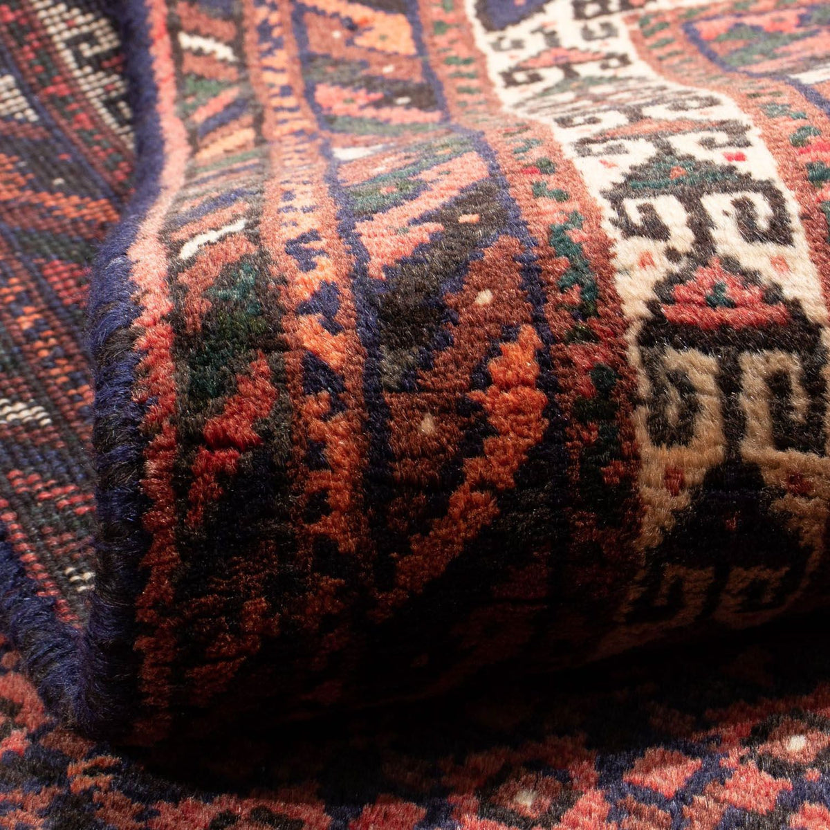 Persisk matta - Nomadic - 282 x 200 cm - ljusröd