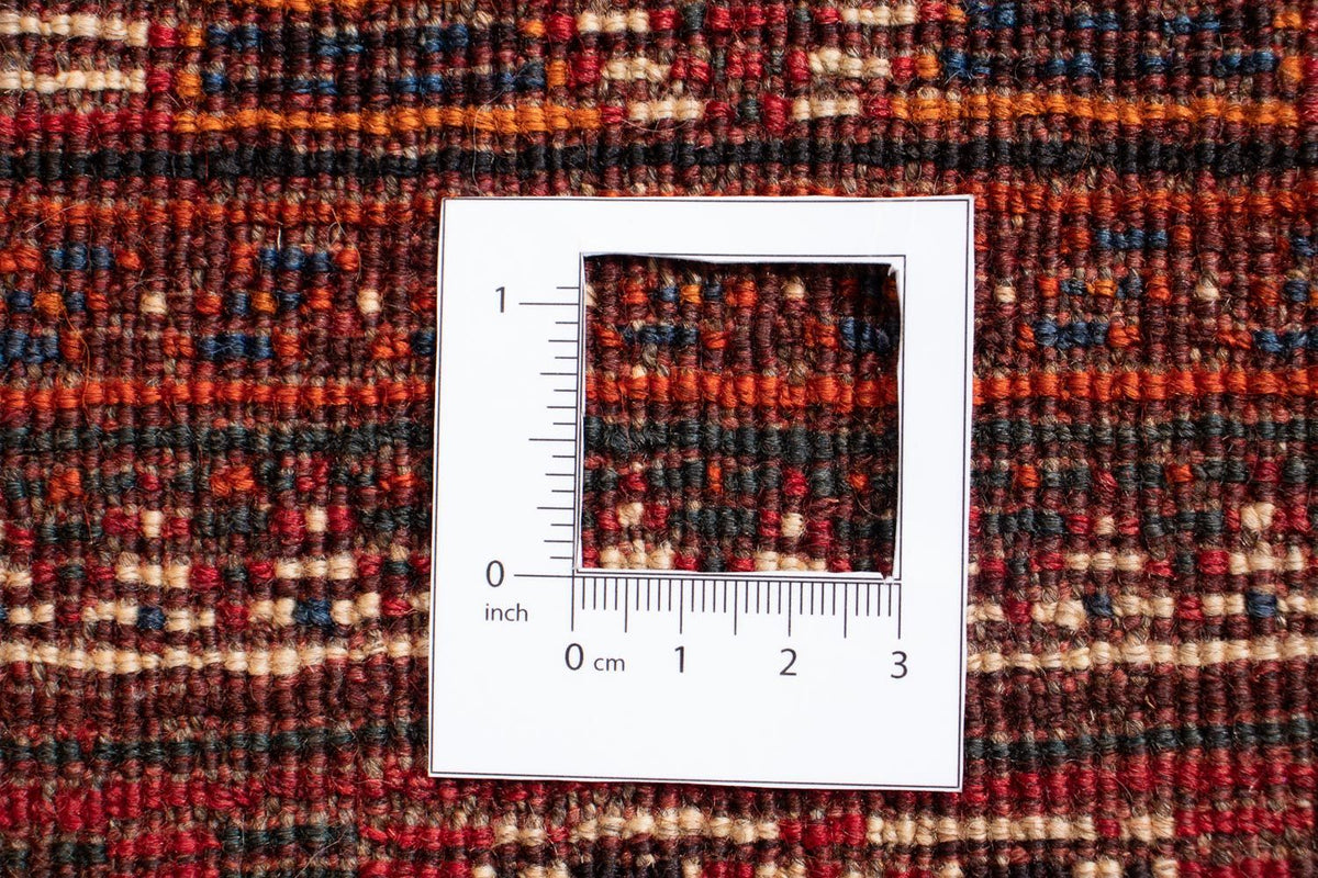 Persisk matta - Nomadic - 266 x 187 cm - mörkröd