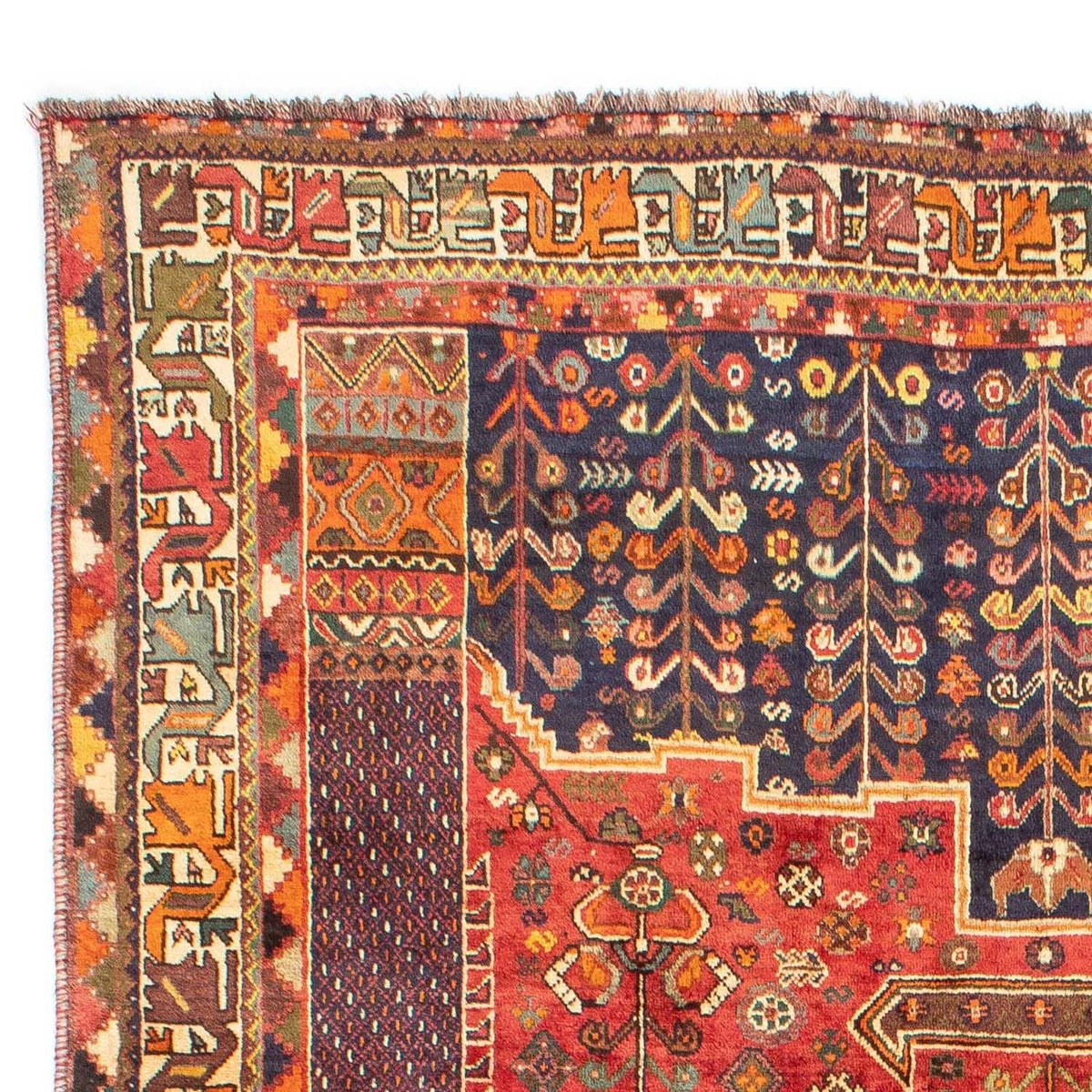 Persisk matta - Nomadic - 283 x 185 cm - röd