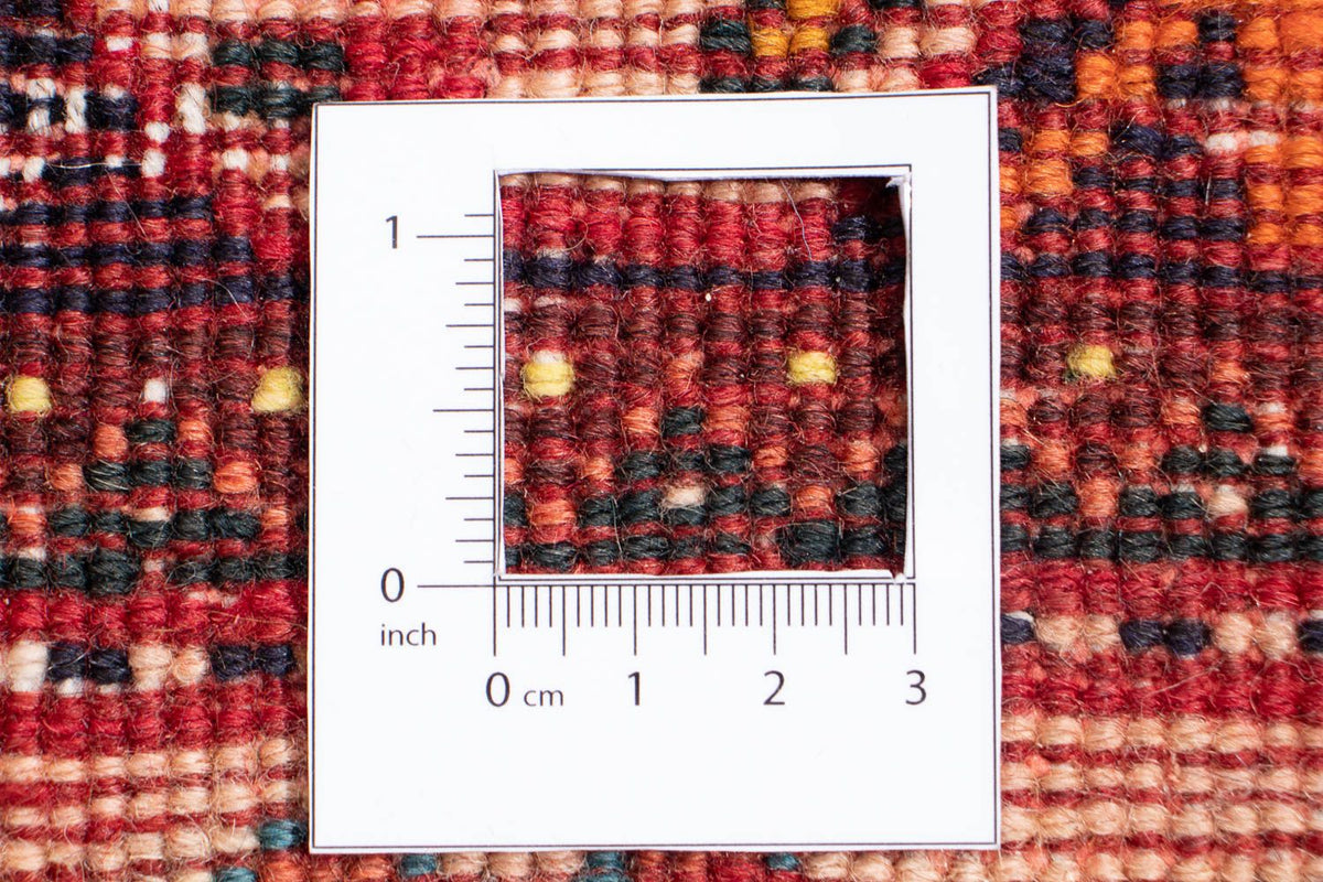 Persisk matta - Nomadic - 284 x 185 cm - mörkröd