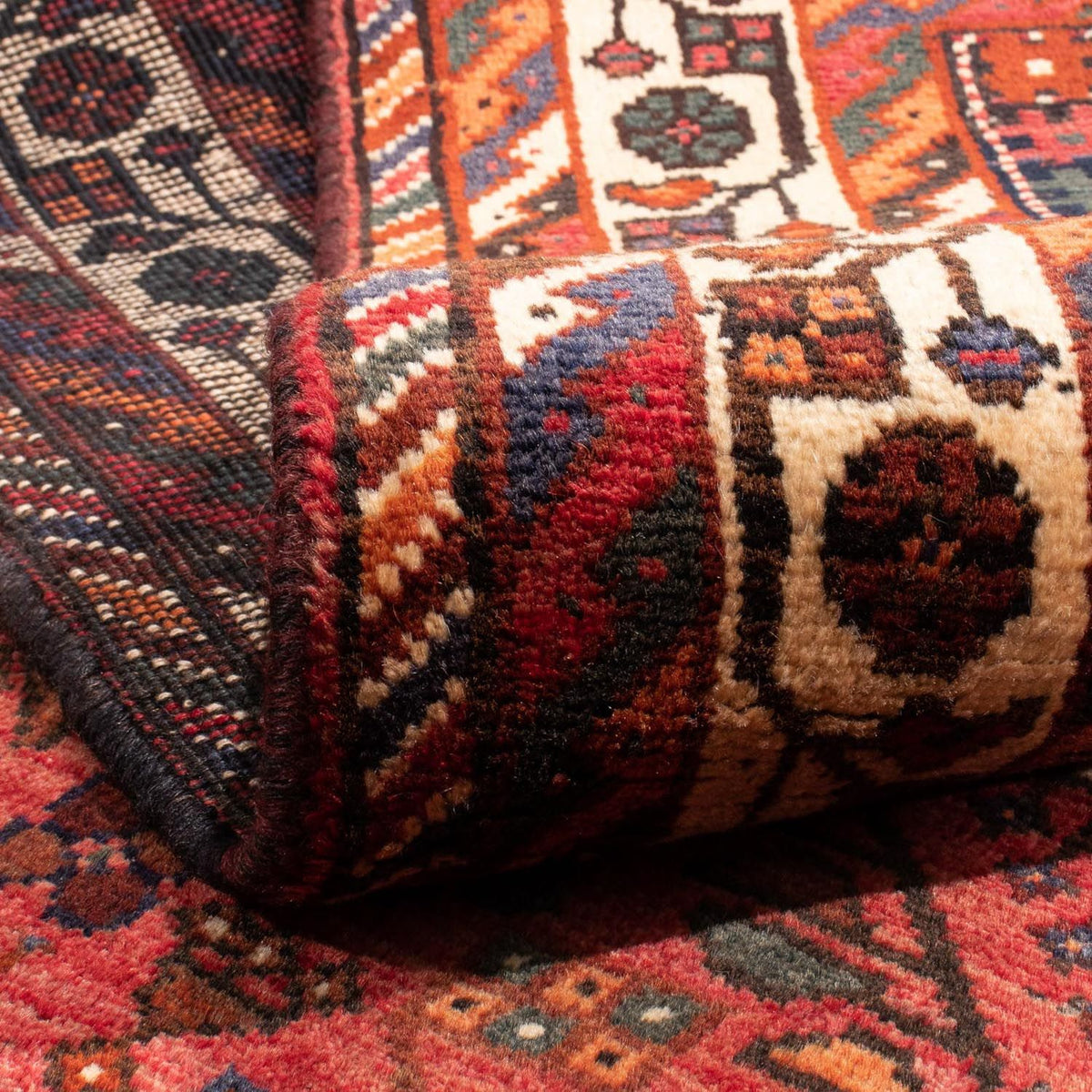 Persisk matta - Nomadic - 308 x 206 cm - röd