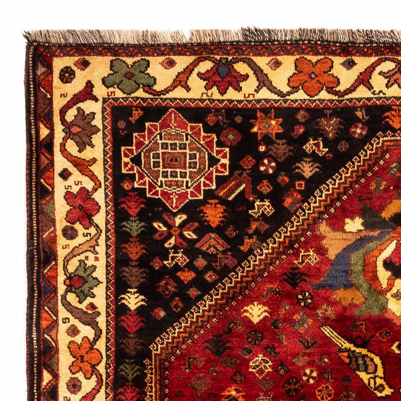 Persisk matta - Nomadic - 270 x 180 cm - mörkröd