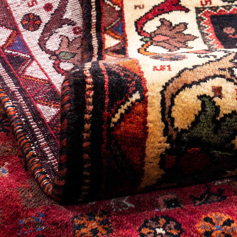 Persisk matta - Nomadic - 270 x 180 cm - mörkröd