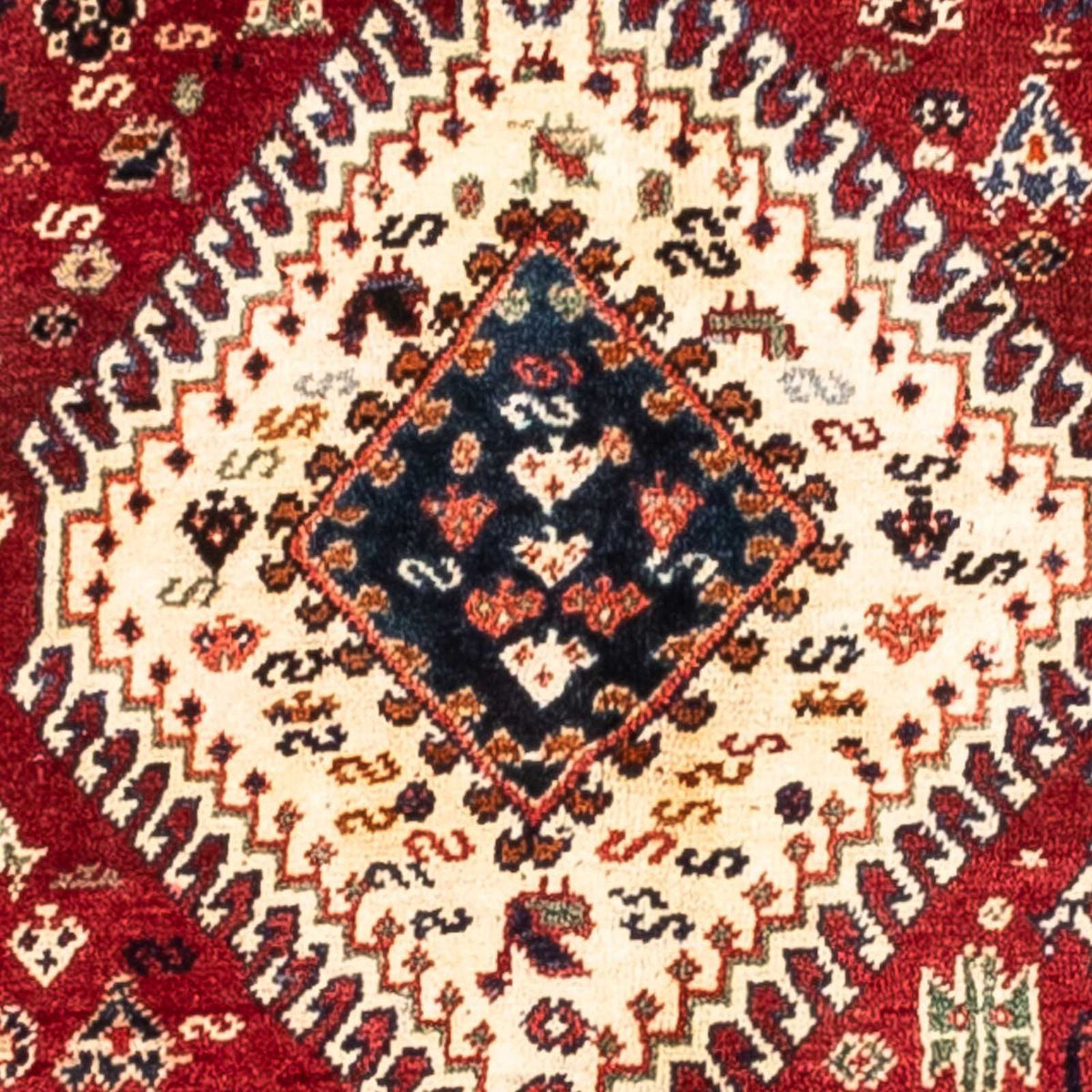 Persisk matta - Nomadic - 285 x 160 cm - mörkröd