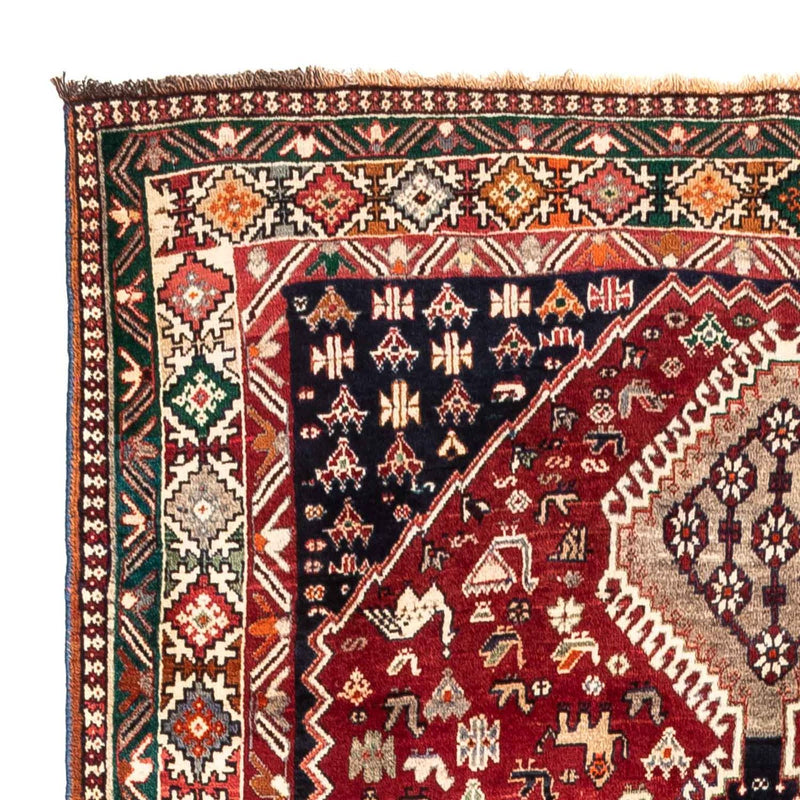 Persisk matta - Nomadic - 285 x 160 cm - mörkröd