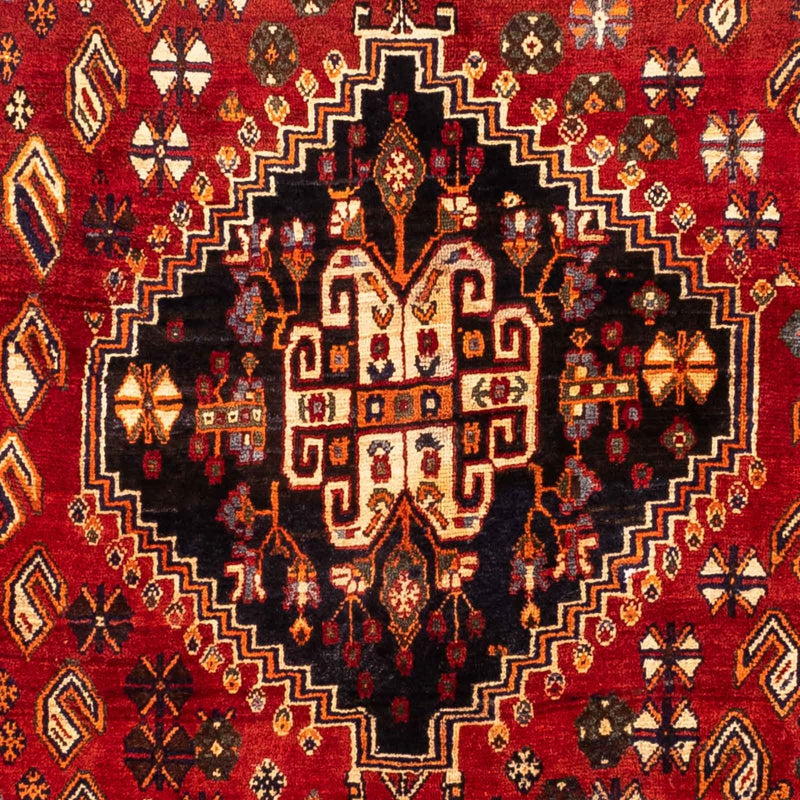 Persisk matta - Nomadic - 247 x 153 cm - mörkröd