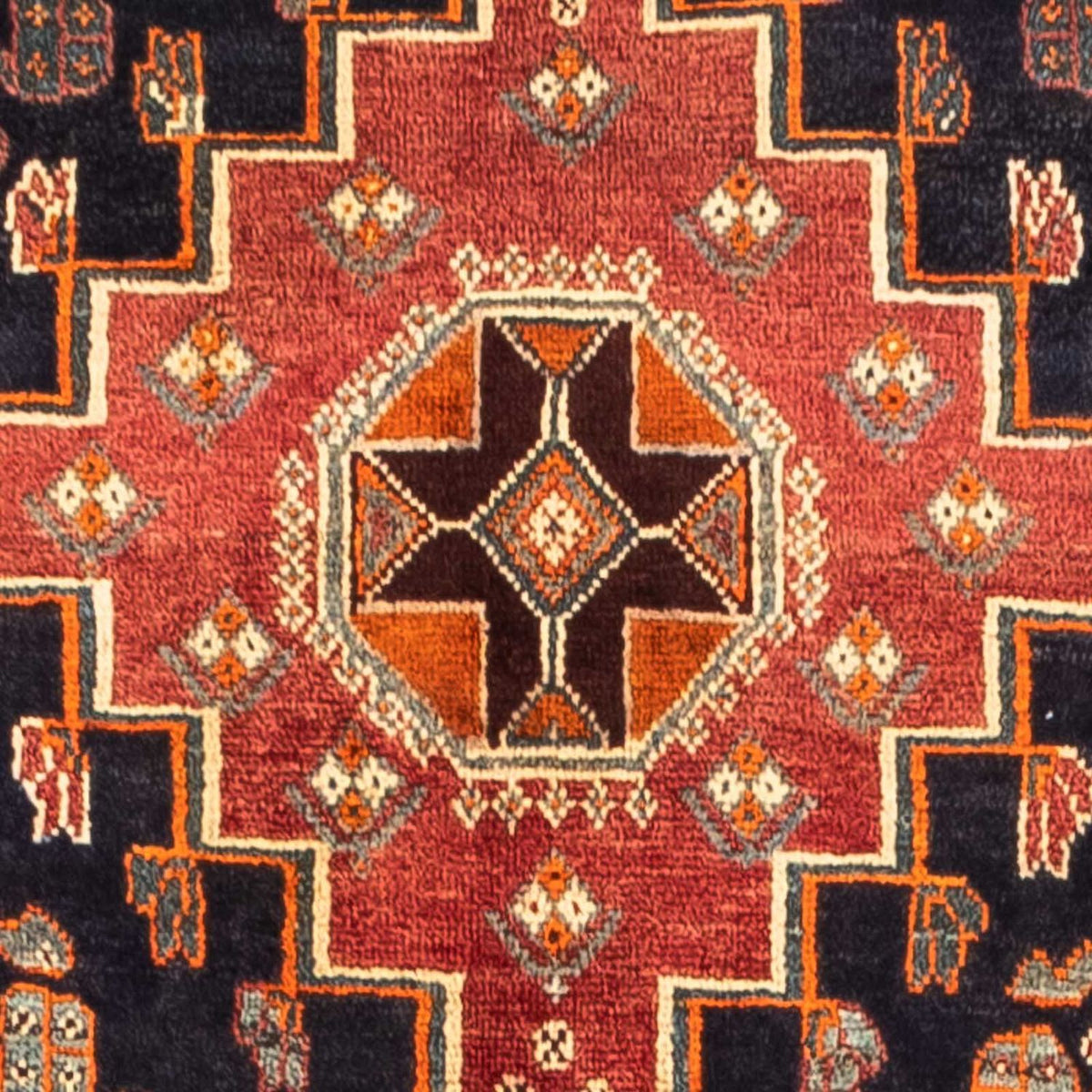 Persisk matta - Nomadic - 246 x 160 cm - mörkblå