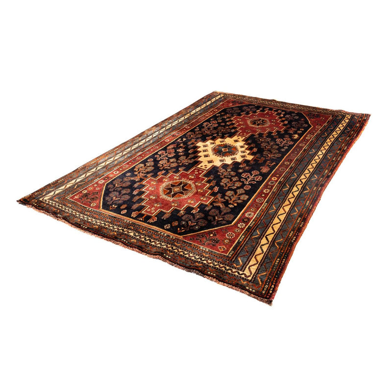 Persisk matta - Nomadic - 246 x 160 cm - mörkblå