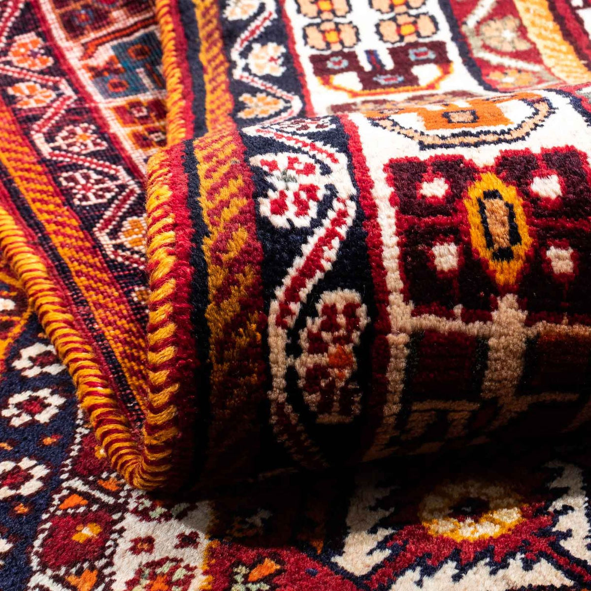 Persisk matta - Nomadic - 260 x 165 cm - flerfärgad