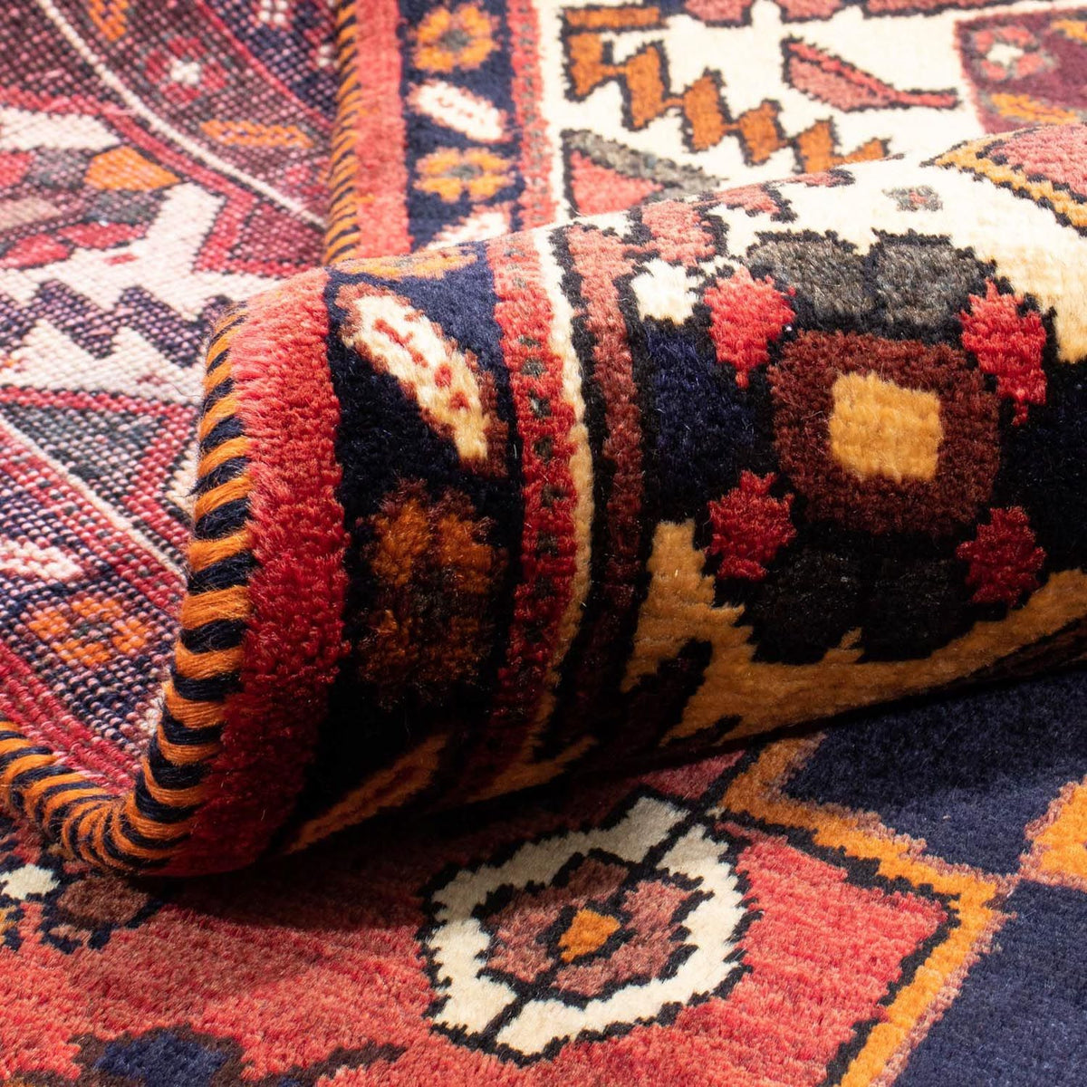 Persisk matta - Nomadic - 305 x 220 cm - ljusröd