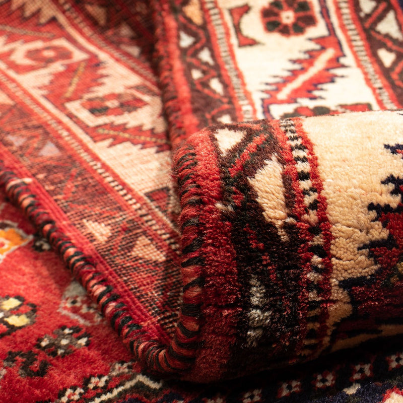 Persisk matta - Nomadic - 295 x 210 cm - mörkröd