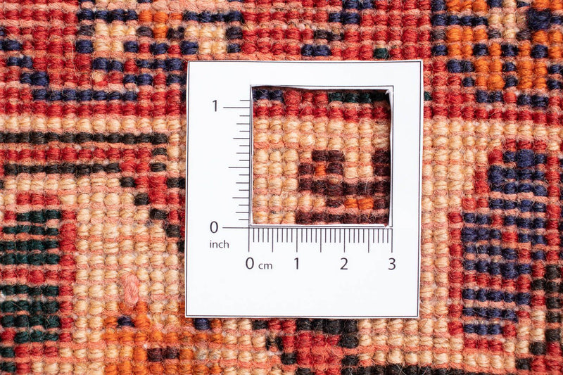 Persisk matta - Nomadic - 290 x 173 cm - mörkröd