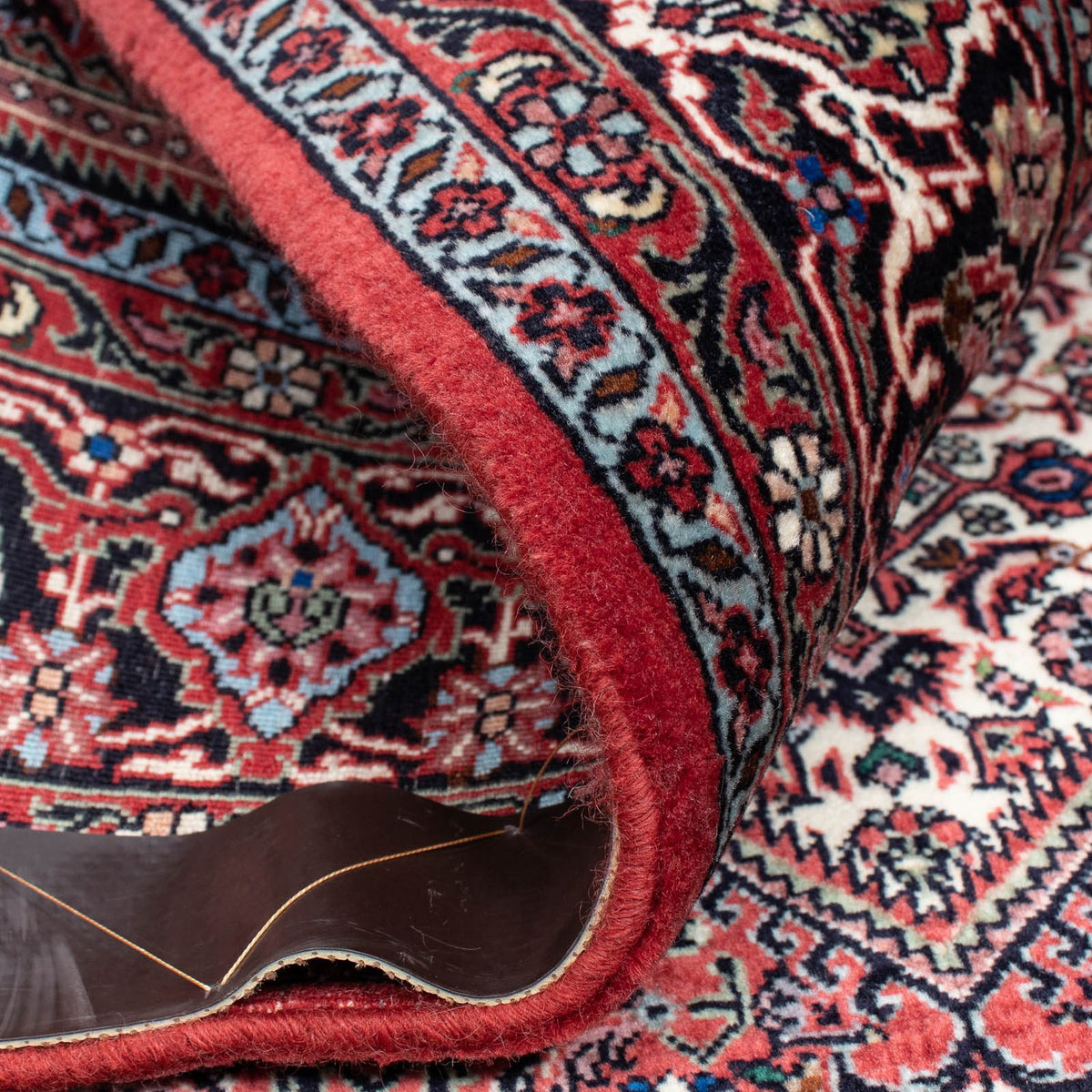 Persisk matta - Bijar - 202 x 133 cm - röd