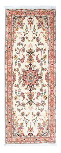 Runner Persisk matta - Tabriz - Royal - 215 x 81 cm - beige