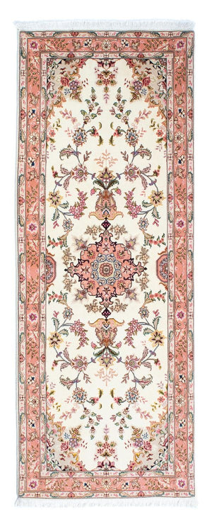 Runner Persisk matta - Tabriz - Royal - 215 x 81 cm - beige