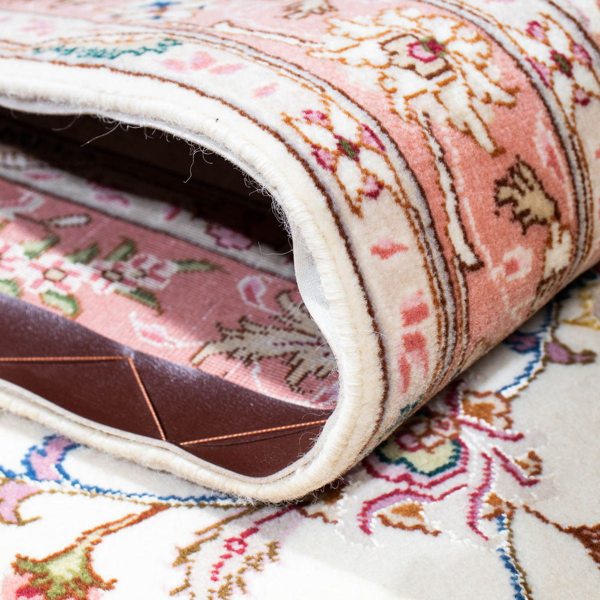 Runner Persisk matta - Tabriz - Royal - 215 x 81 cm - beige