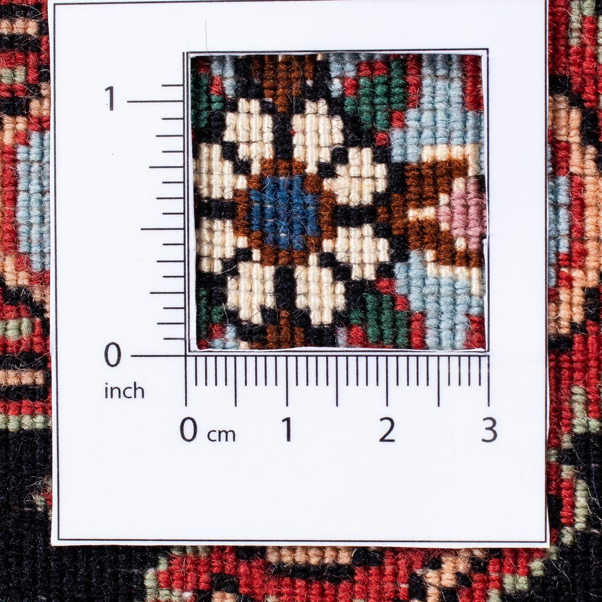 Persisk matta - Bijar - 238 x 169 cm - mörkblå