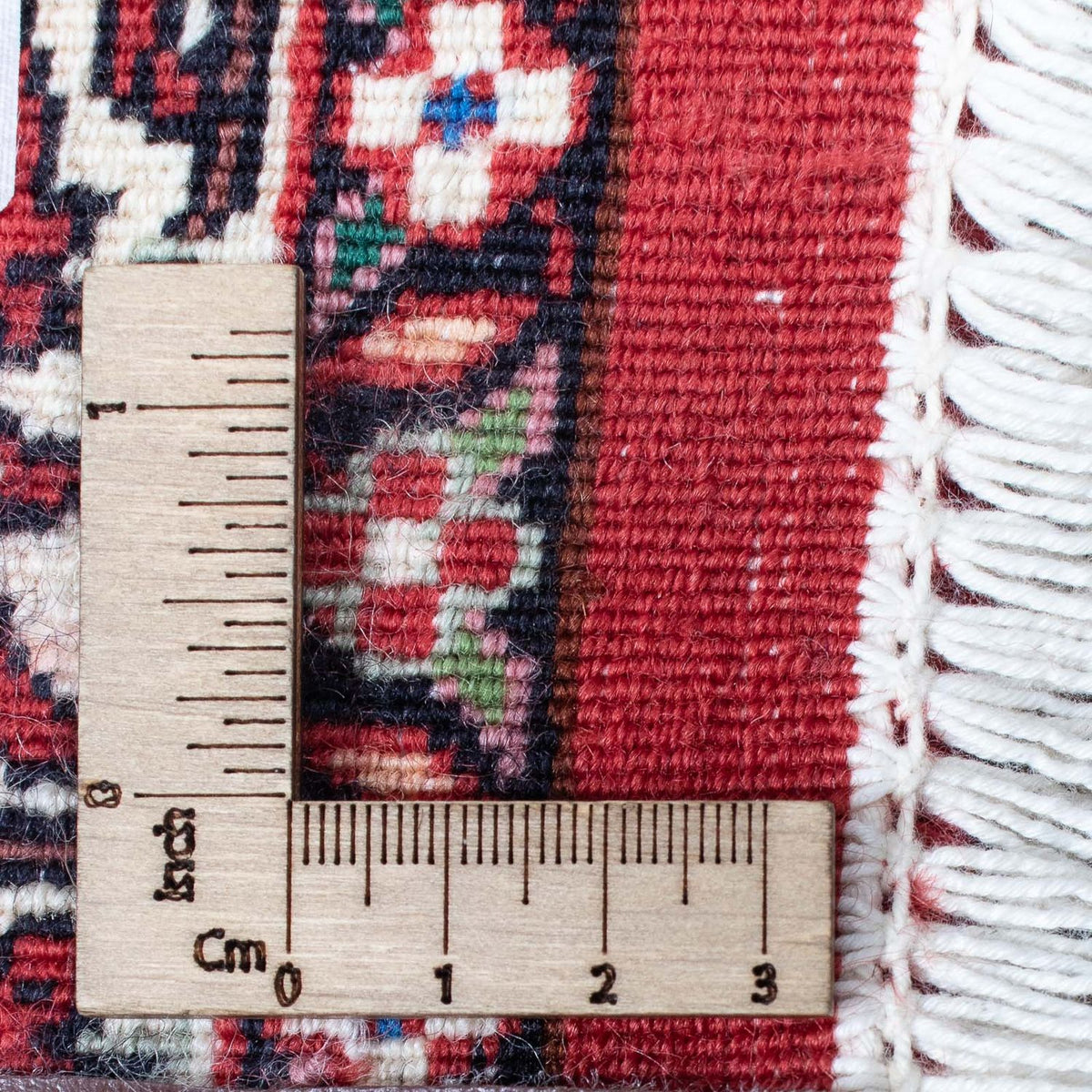 Runner Persisk matta - Bijar - 415 x 78 cm - mörkröd