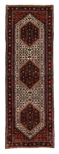 Runner Persisk matta - Bijar - 235 x 74 cm - mörkröd