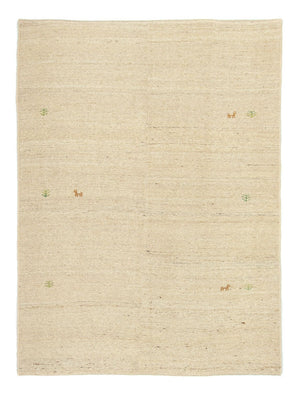 Gabbeh-matta - persisk - 185 x 139 cm - beige