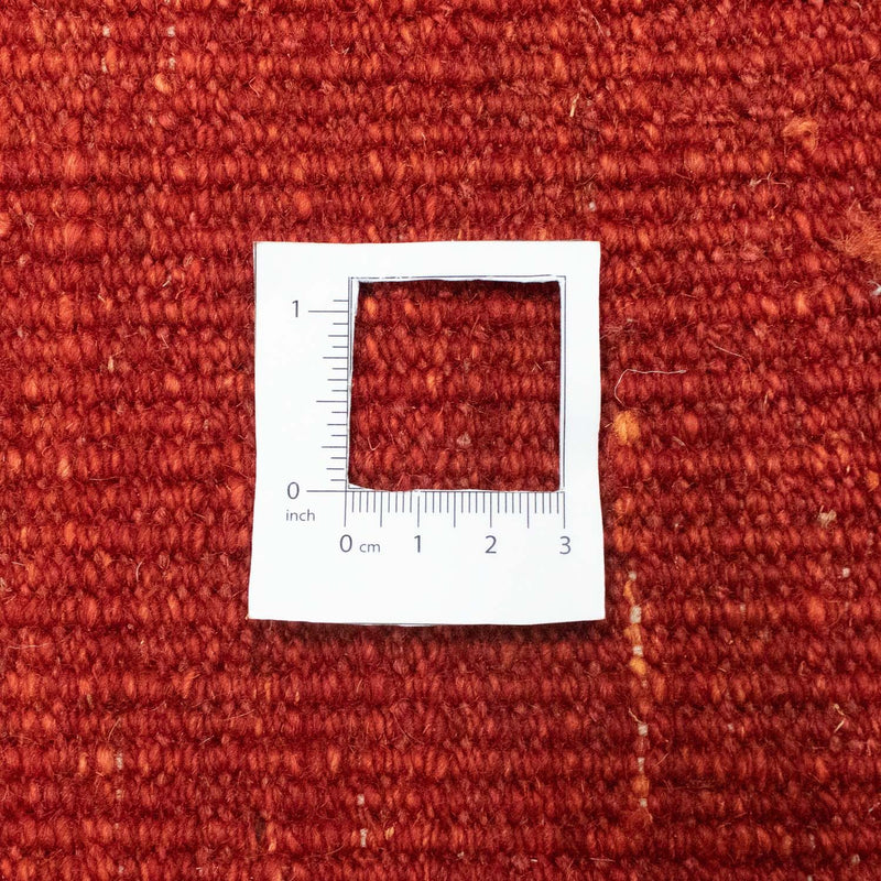 Gabbeh-matta - persisk - 194 x 140 cm - röd