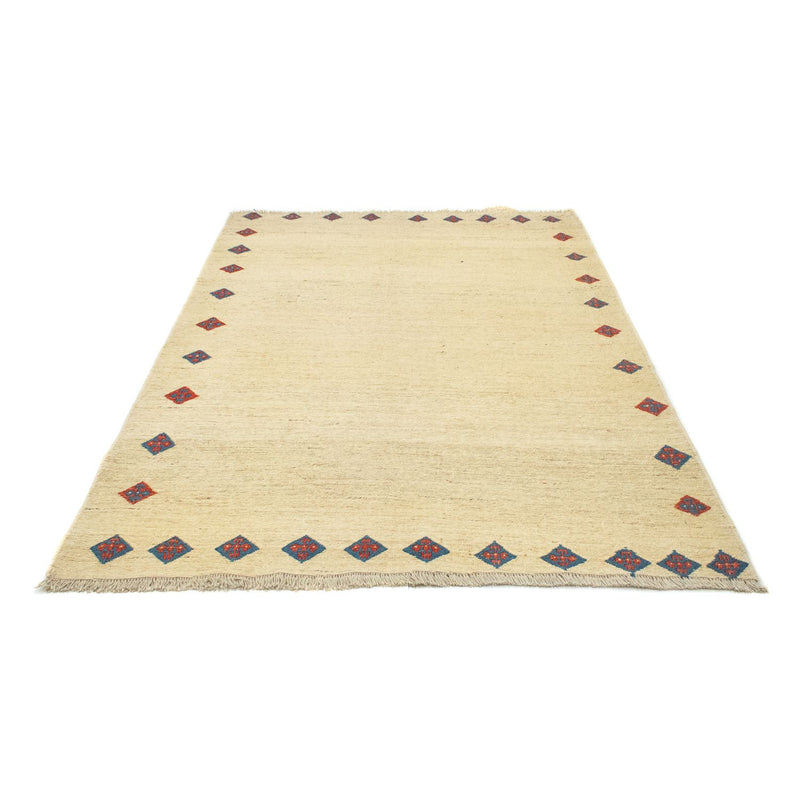 Gabbeh-matta - persisk - 218 x 146 cm - beige