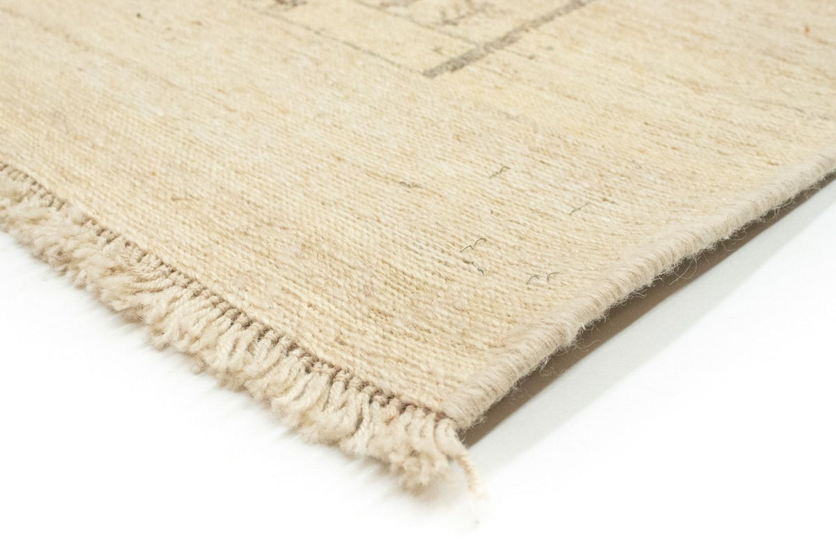 Gabbeh-matta - persisk - 197 x 147 cm - beige