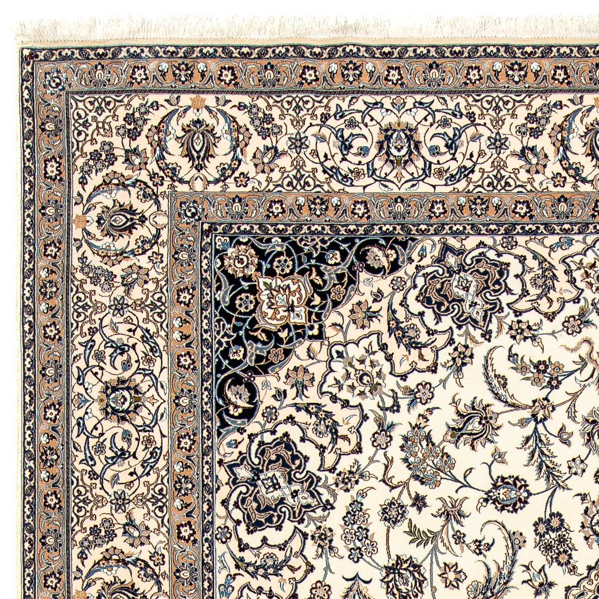 Persisk matta - Nain - Premium - 328 x 218 cm - beige