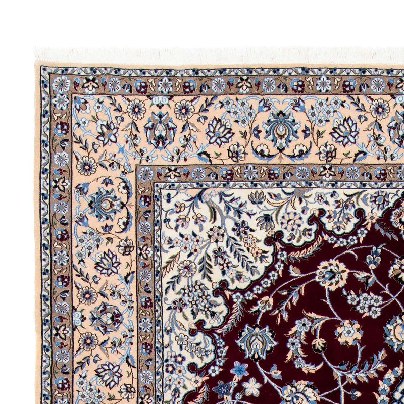 Persisk matta - Nain - Royal - 305 x 201 cm - mörkröd