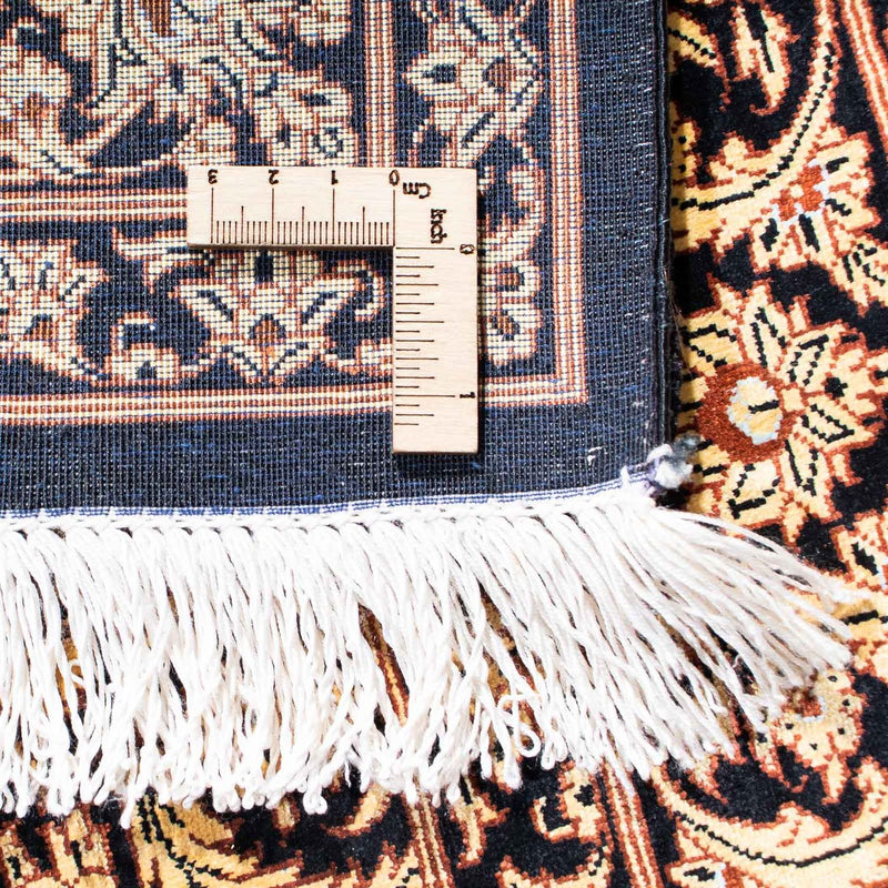 Persisk matta - Ghom - 118 x 80 cm - mörkblå