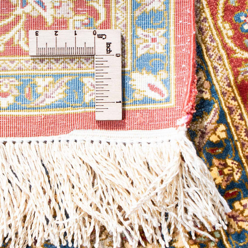 Persisk matta - Ghom - 117 x 80 cm - turkos