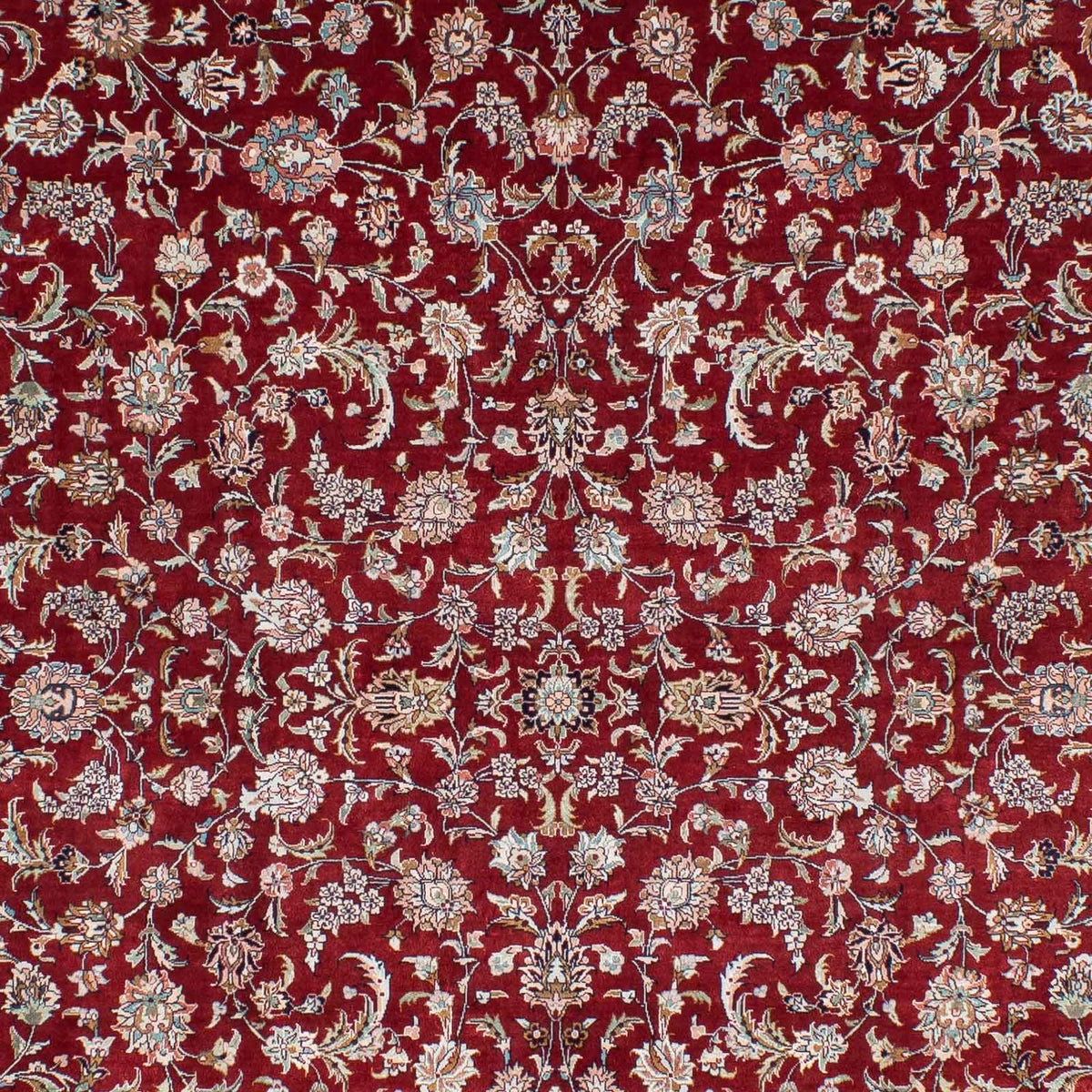 Oriental Carpet - Hereke - 246 x 170 cm - mörkröd