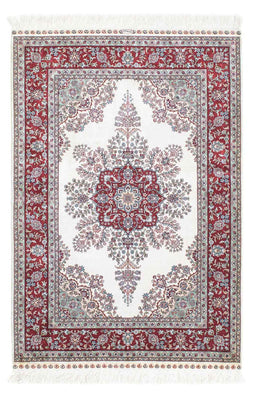 Oriental Carpet - Hereke - 137 x 91 cm - mörkröd