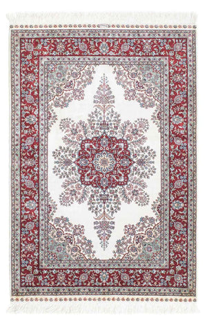 Oriental Carpet - Hereke - 137 x 91 cm - mörkröd
